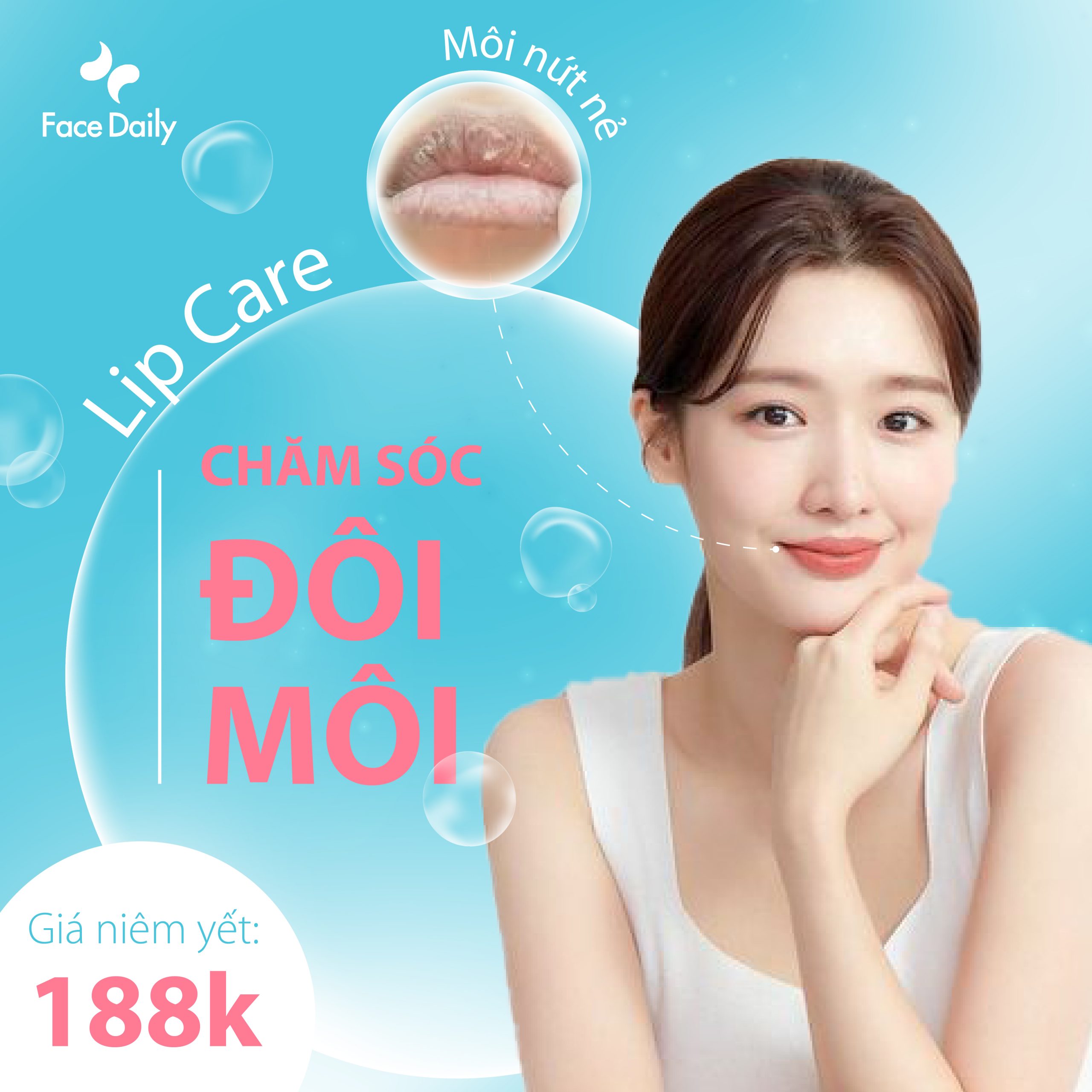 Lip Care – Chăm sóc trẻ hoá đôi môi